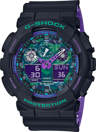 black g shock digital watch
