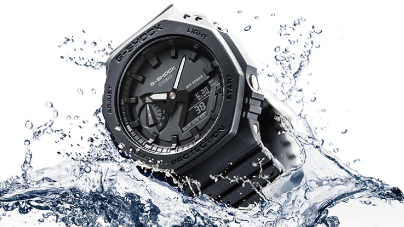 Shock-Resistant Structure and 200m Water Resistance