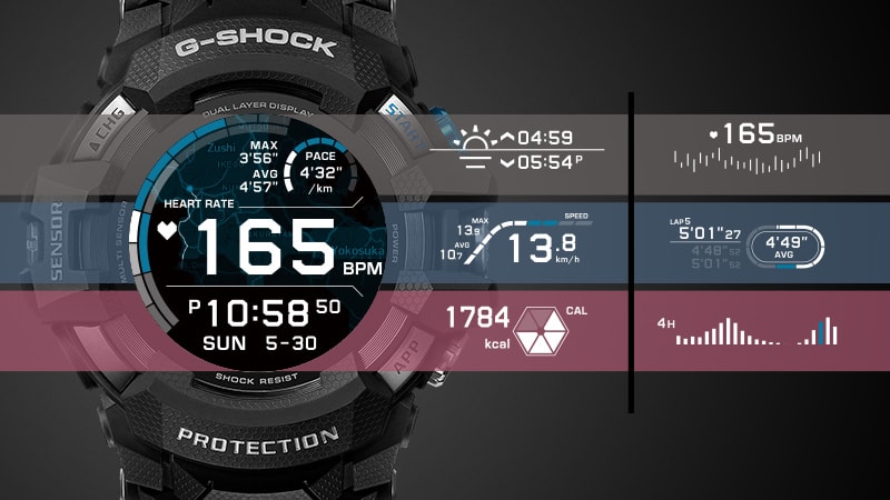 Multi-information display