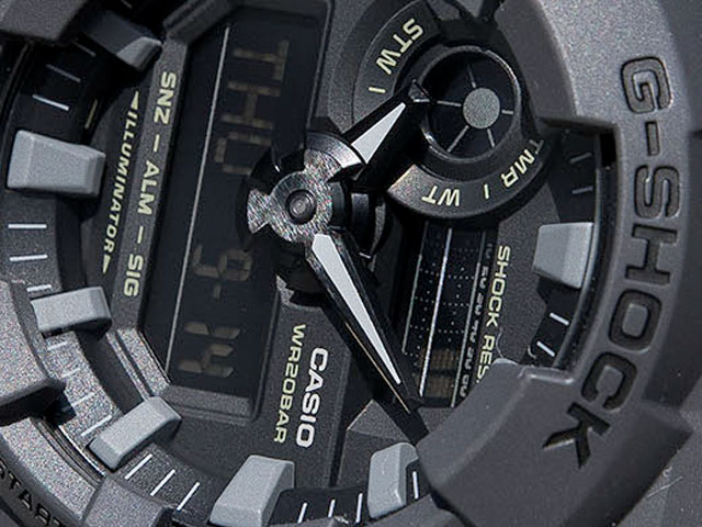 how to set time on g shock analog digital