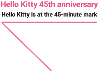 baby g hello kitty 45th anniversary