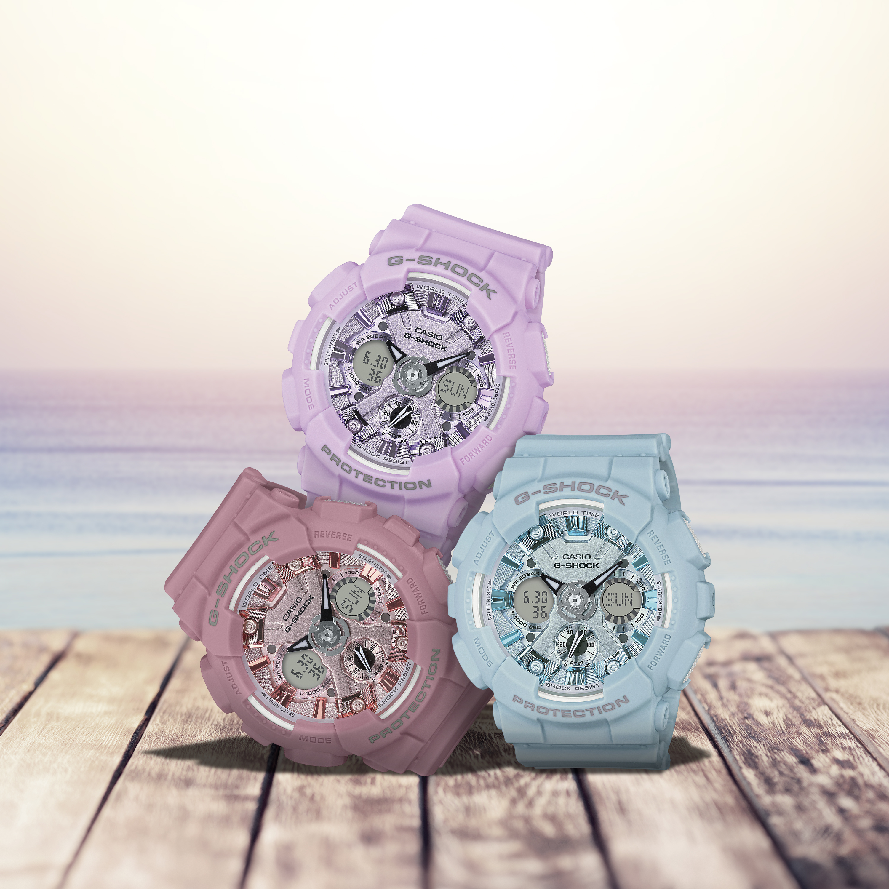 Casio Unveils Latest S Series Collection Featuring Pastel