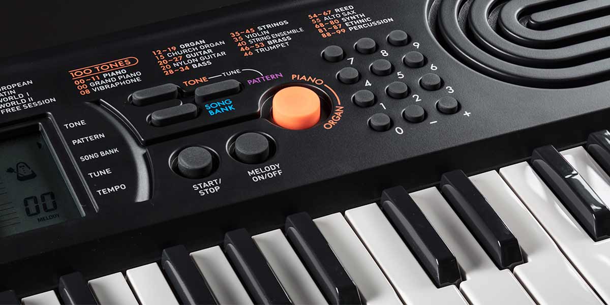 Casio Keyboard Keys Labeling