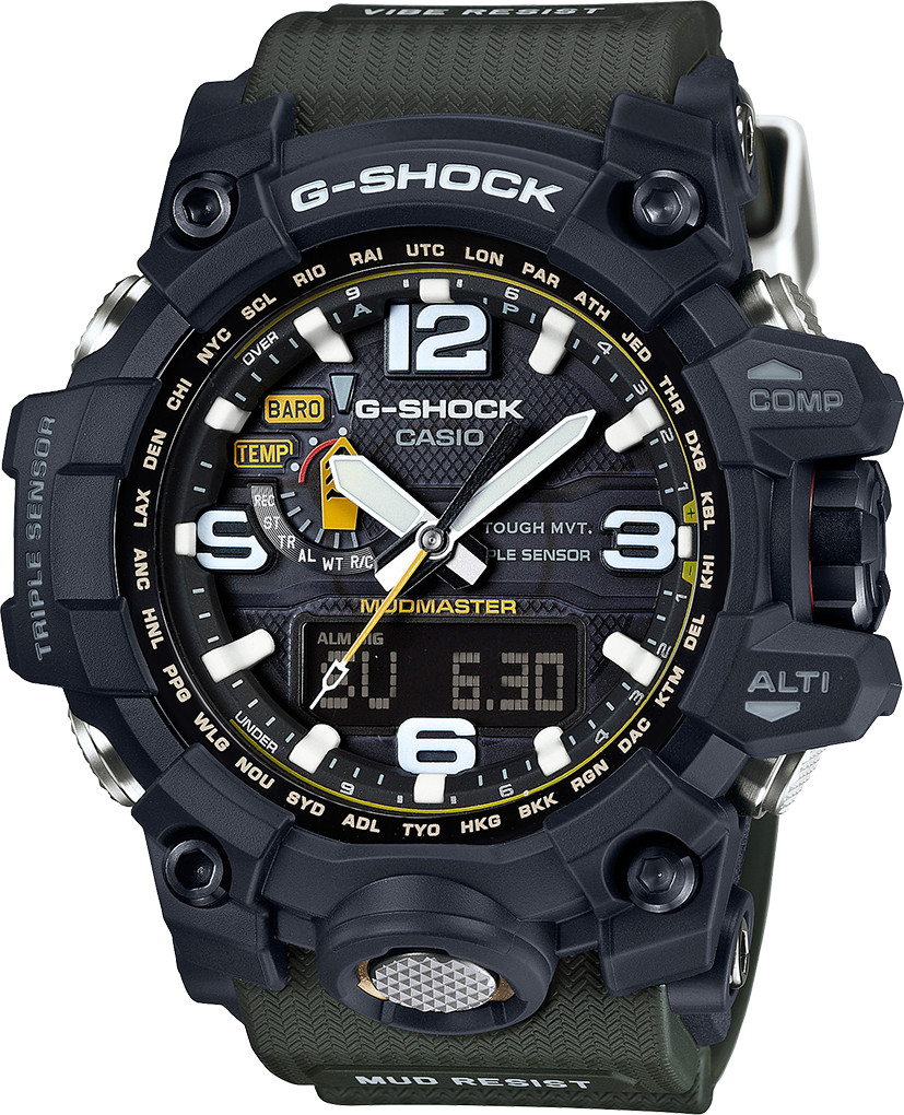 Casio G-Shock GWG1000-1A3 Master of G Mudmaster Mudproof Men's Watch | eBay