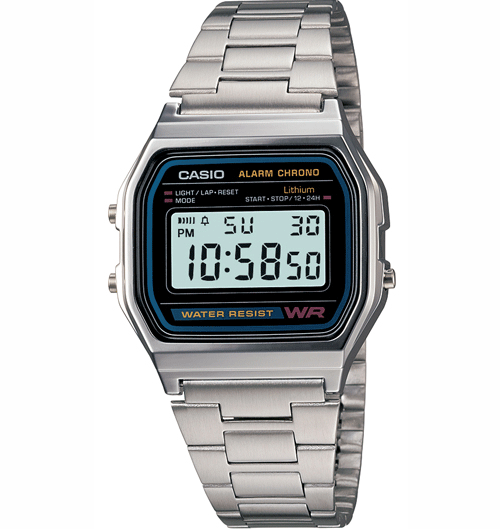 how to set time in casio digital watch