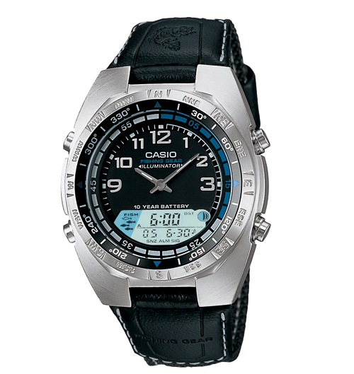 casio hunting and fishing watches