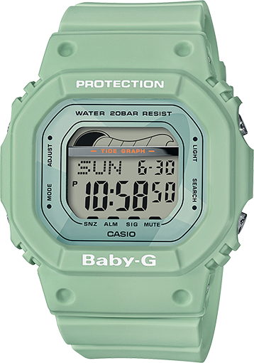 casio baby g tide graph