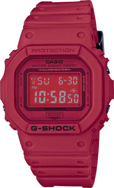 G-shock dw5635 35anniversary red out-