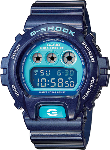 gshock dw6900 blue
