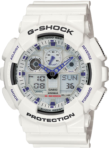 g shock ga 100 light