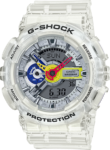 Download G-SHOCK Limited Edition GA110FRG-7A Men's Watch Clear Yellowimages Mockups
