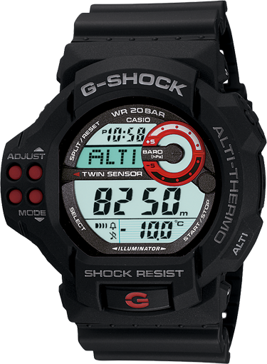 g shock altimeter