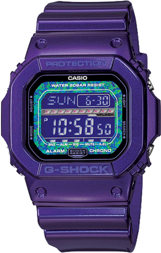 レアモデル CASIO G-SHOCK GLS-5600KL パープル-