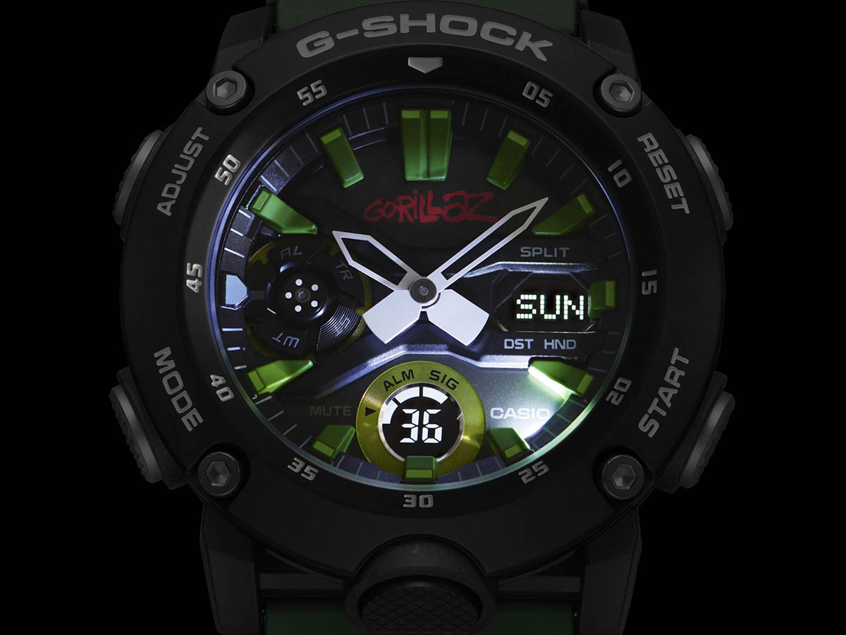 casio gorillaz watch