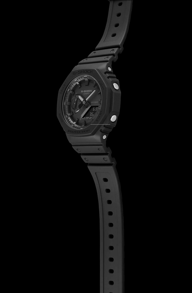 G-SHOCK Analog-Digital GA2100-1A1 Men's Watch Black