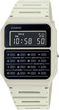 casio water resistant calculator watch