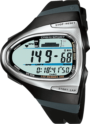 pulse rate watch casio