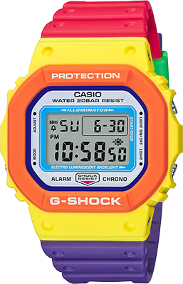 casio g shock multi color