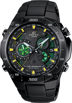 casio edifice black