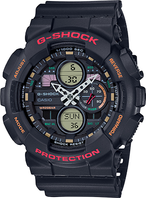 casio vintage matte black