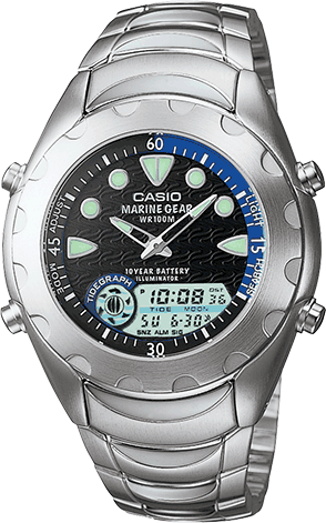 casio marine gear wr100m