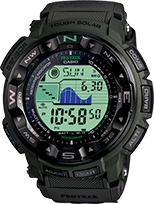 casio protrek green
