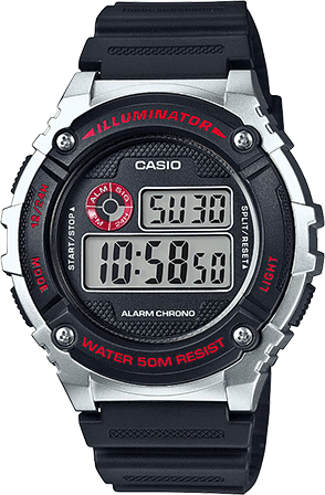 casio w216h