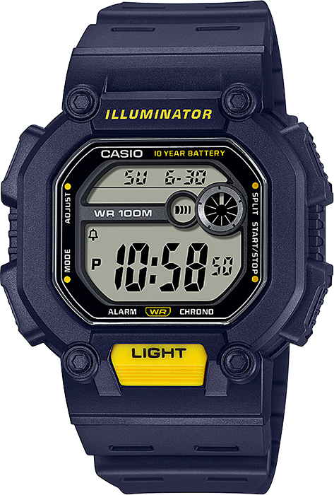 casio 100m water resistant digital watch