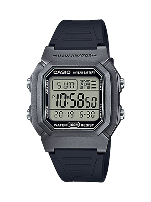 casio velcro watch