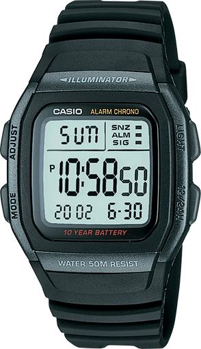 how to change the date on casio illuminator watch