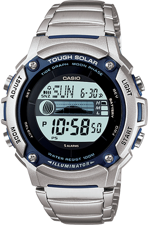 casio tough solar illuminator watch manual