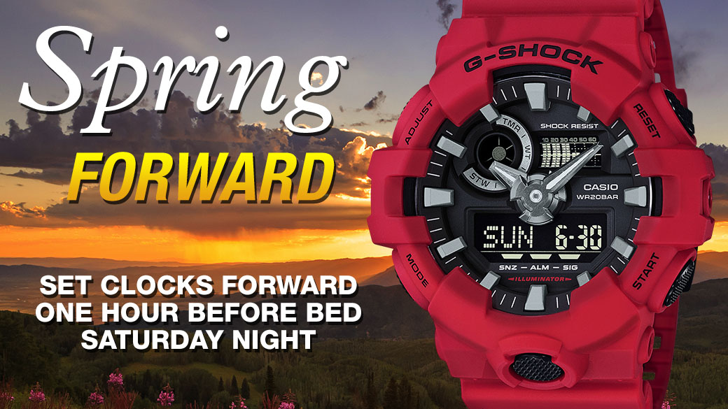 Daylight Savings Alert