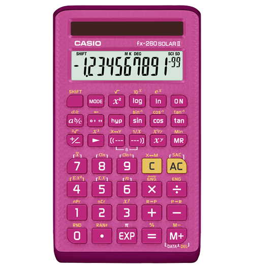 Fx 260 Solar Ii Pk Fraction Scientific Classroom Calculator Casio Education