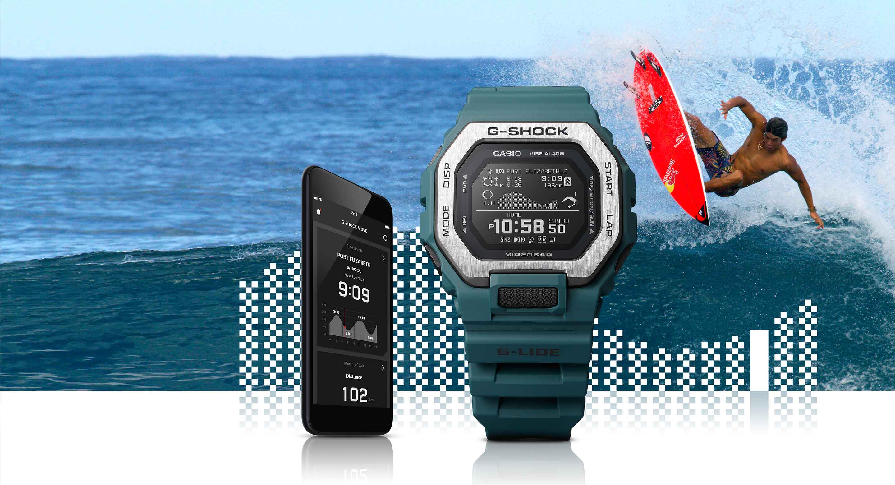 Digital G Shock Gbx100 Watches By Casio