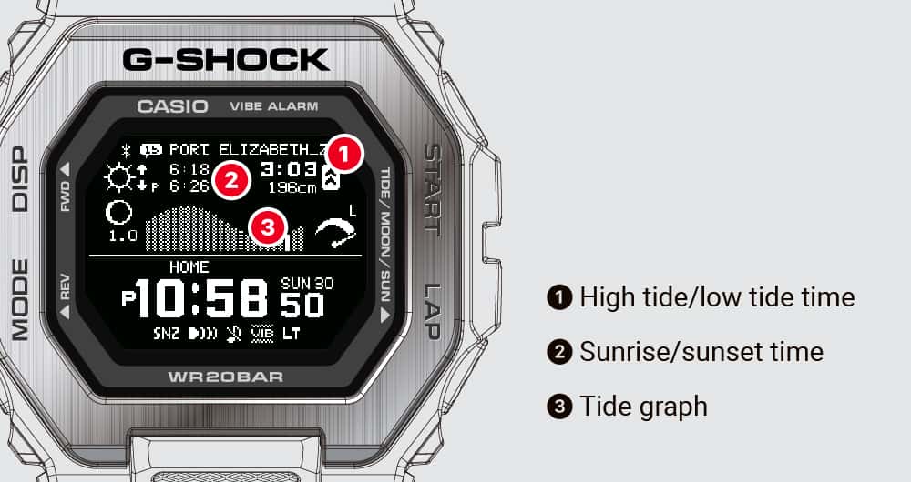 Digital G Shock Gbx100 Watches By Casio