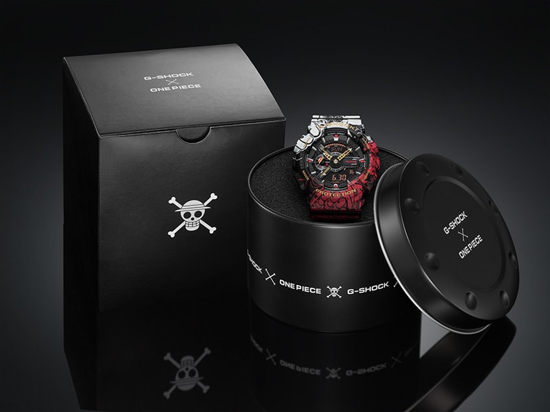 one piece g shock collaboration