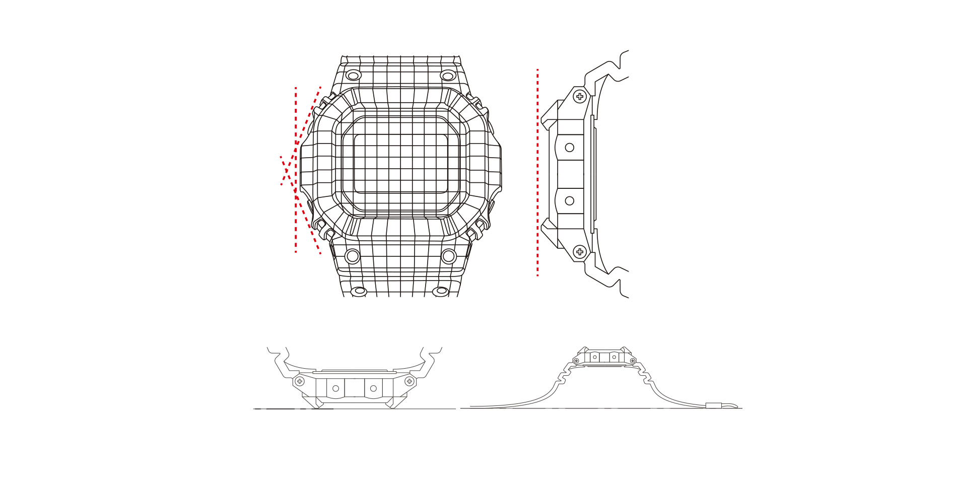 casio g shock absorbing structure